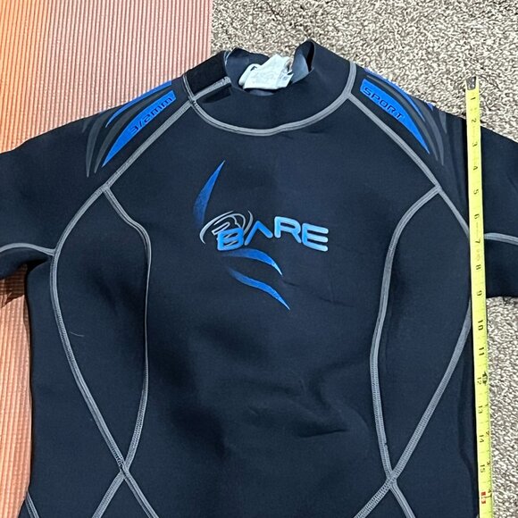 Bare 3/2mm Sport full length women's wetsuit size 14 - Picture 3 of 12